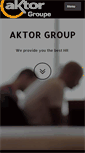 Mobile Screenshot of aktor-group.com